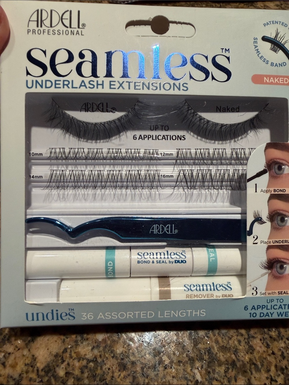 Under lash extensions by Ardell professional. New is sealed box!